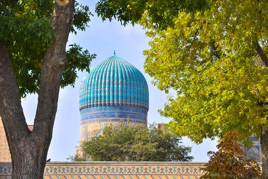 Ouzbékistan - Samarkand, la Cité des Coupoles Bleues